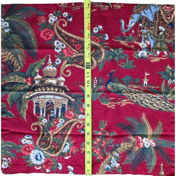 6 Pottery Barn Napkins Spice Route Chinoiserie Red Elephant Camel Peacock India - Picture 12 of 13